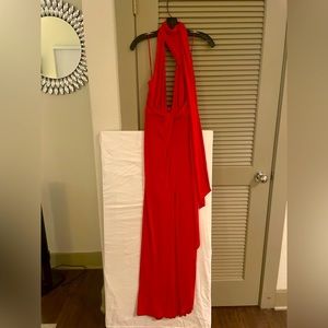 Alice + Olivia Red Reese Gown